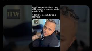 Bow Wow Says He Looks THIS Young at 38… Then Reveals the ONE Thing He Never Ate! #bowwow #shorts