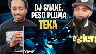 DJ Snake, Peso Pluma - Teka (Official Music Video) REACTION