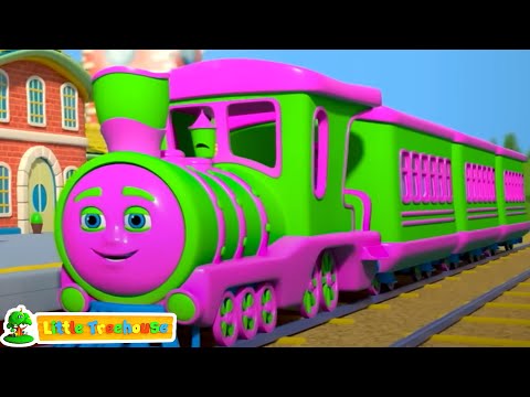 Wheels On the Train, Bus + More Vehicle Songs & Rhymes for Kids