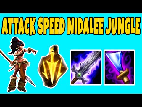 Attack Speed Nidalee Jungle In Season 10 Is Actually Strong? - League of Legends