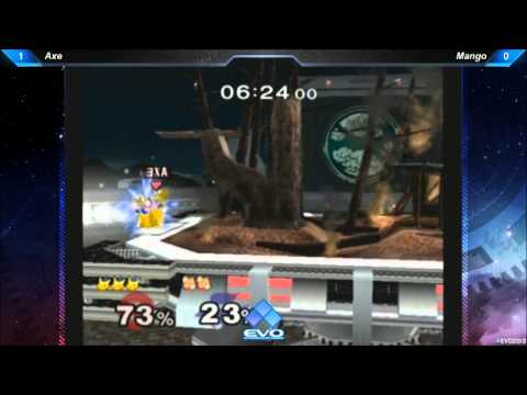 EVO 2013 Super Smash Bros. Melee QF - Axe vs Mango
