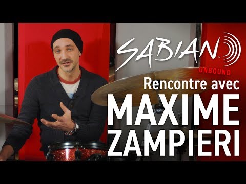 SABIAN - Rencontre avec Maxime Zampieri (vidéo Boite Noire du Musicien)