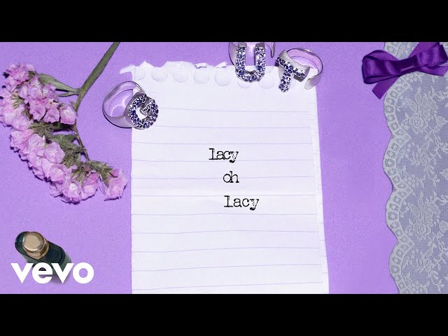Olivia Rodrigo - lacy (Official Lyric Video)