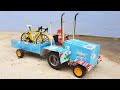 Mini Tractor From Colgate Toothpaste Box How To Make Mini Tractor At Home