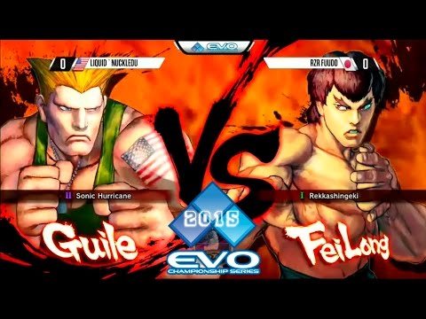 USFIV - NUCKLEDU [Guile] vs FUUDO [Fei Long] - EVO 2015
