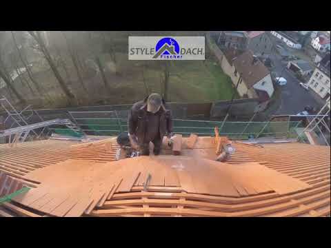 Fledermausgaube mit Biber decken