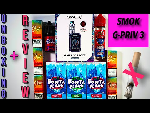 Smok G-Priv 3 Vape Unboxing&Review | 4K