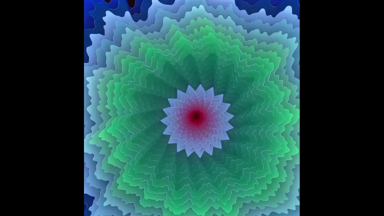 Hypnotic, 3D LED sculpture by Jen Stark