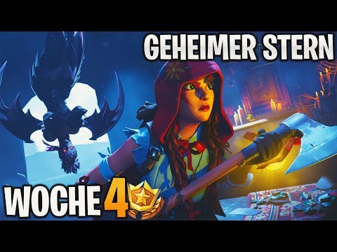 Geheimer BONUS STERN Woche 4 ⭐ (1 Battle Pass Level) | Season 6 | Fortnite Battle Royale | Detu Video