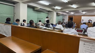 小金井市議会傍聴席より
