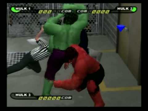 Hulk vs. Grey Hulk vs. Red Hulk