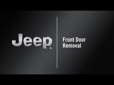 Front Door Removal | How To | 2021 Jeep Wrangler