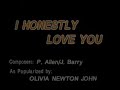 08 I Honestly Love You Olivia Newton John Videoke