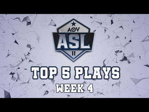 ASL Season 2 Top play week #4 - Garena AOV (Arena of Valor)