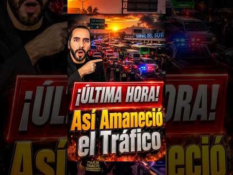 ⏰🇸🇻 ÚLTIMA HORA:🔥 ¡IMPACTANTE! Así Amaneció el Tráfico en la Terminal del Sur 😱🚘