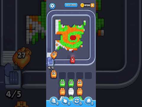 Pixel Flow Level 2836 Walkthrough