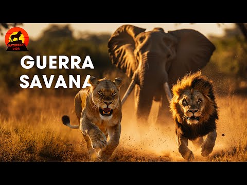 SAVANA AFRICANA | A Jornada de Sobrevivência dos Grandes Herbívoros #animaisselvagens