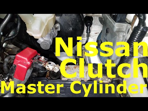 2007 - 2012 Nissan Versa Clutch Master Cylinder Replacement and Bleed
