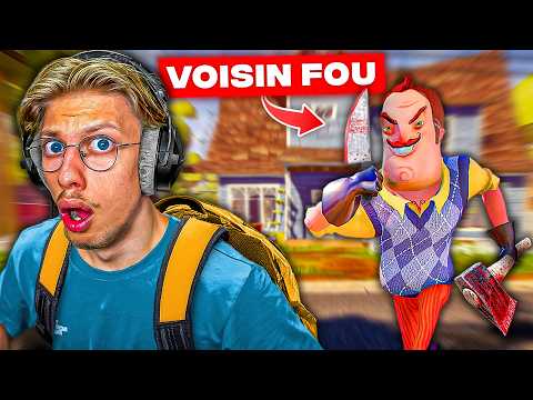 Je M'INFILTRE dans la MAISON de mon VOISIN LE FOU... (Hello Neighbor)