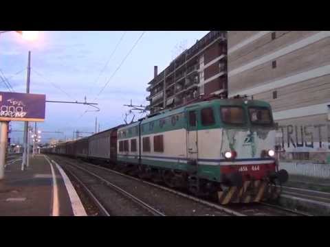 E656.464 sul MRV 67680 Maddaloni Marcianise - Lecco Maggianico, in partenza da Roma Tuscolana