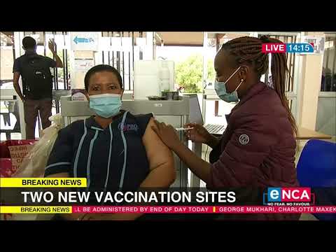 Two new COVID 19 vaccination sites for Gauteng