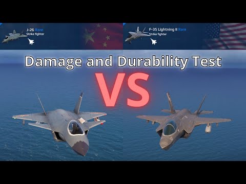 J-26 vs F-35 Lightning II - Free Strike Fighter Comparison - Modern Warship