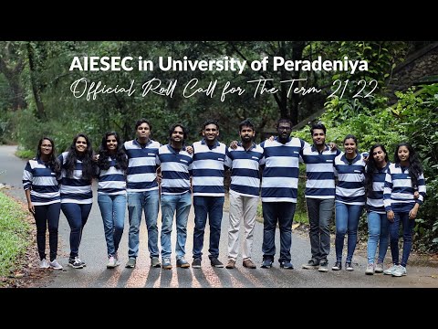 Roll Call 21.22 | AIESEC in University of Peradeniya