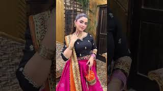 Hot Pink Raw Silk Lehenga Choli - Video 1