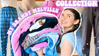 My ENTIRE Brandy Melville Collection *try-on*