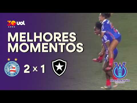 Gols e melhores lances de Bahia x Botafogo
