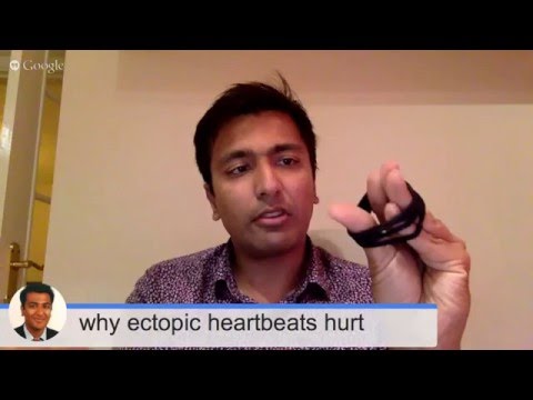 Why pvcs, pacs, and ectopic heartbeats hurt so bad