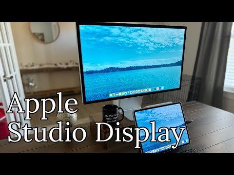 Apple Studio Display and iPad Pro are amazing together!