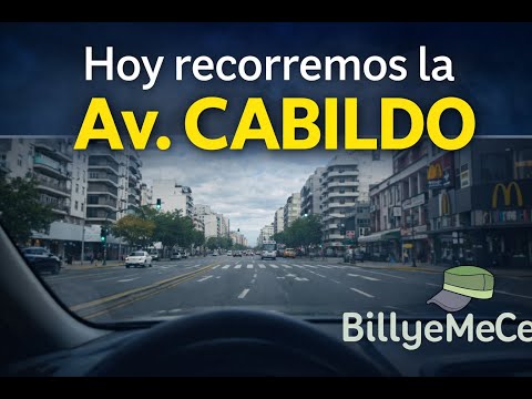 Hoy recorremos la Av. Cabildo 🚗 | De Puente Saavedra al Viaducto Carranza