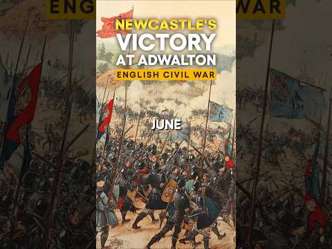 Newcastle's Victory at Adwalton - Battle of Adwalton Moor June 1643 #shorts #history #civilwar
