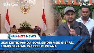 Download lagu Setelah Semprot Pandji Pragiwaksono karena Sindir Fisik Gibran, Tompi Bertemu Wakil Presiden mp3