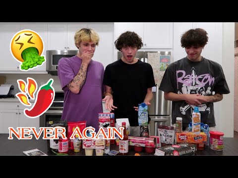 DISGUSTING FOOD ROULETTE *matt almost throws up*