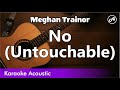 Meghan Trainor - NO (SLOW karaoke acoustic)