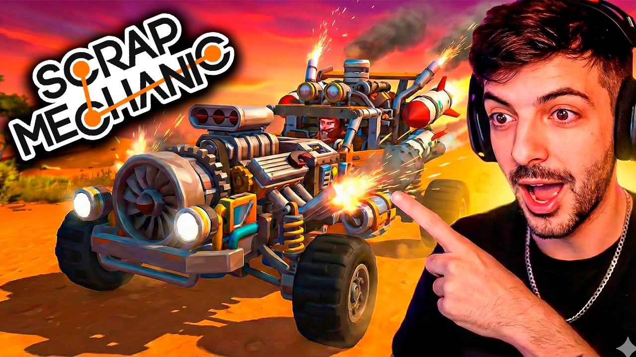 🔴- ¡VUELVE el TORNEO de SCRAP MECHANIC! 🔥🚀