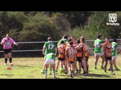 2016 ICRL Round 15 Under 18s Highlights - Helensburgh Tigers Vs Gymea Gorillas