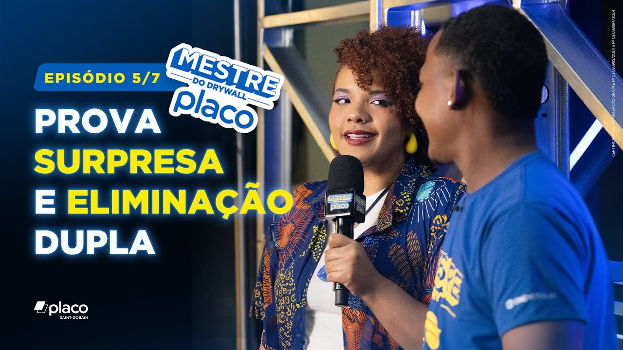 REALITY SHOW MESTRE DO DRYWALL PLACO | Prova surpresa e eliminação dupla | Episódio 5/7