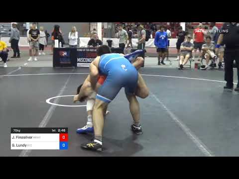 70 Kg Consolation - Joshua Finesilver, Blue Blood Wrestling Club Vs Grant Lundy, Regional Training