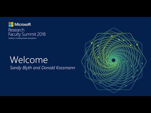 Faculty Summit 2018: Welcome and Introduction