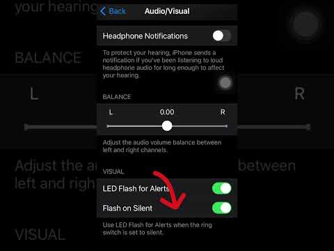 how to on iphone flash on call /iphone ma call flash light kaise on karen