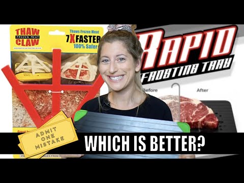 I MADE A BIG MISTAKE | TESTING THE MAGIC DEFROSTING TRAY | PRODUCT REVIEW | JACKELYN SHULTZ