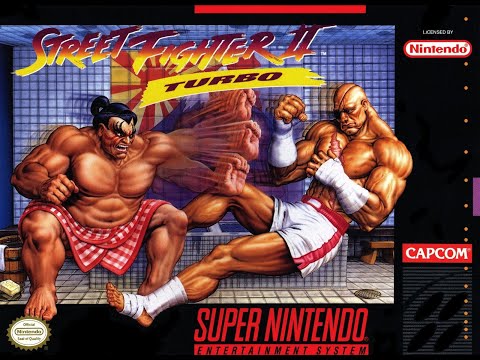 Street Fighter II Turbo Nintendo Snes Gameplay