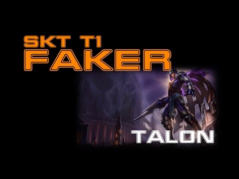 SKT T1 Faker Mid Talon vs Syndra [Korea SoloQ]