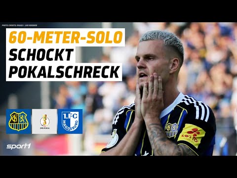 1. FC Saarbrücken - 1. FC Magdeburg | Tore und Highlights | DFB-Pokal 1. Runde