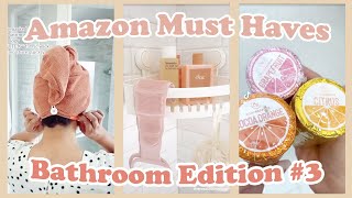 TIKTOK AMAZON MUST HAVES 🛀🧼 Bathroom Edition #3 w/ Links