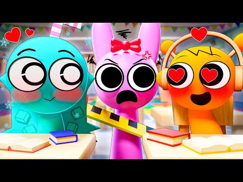 AQUA À L'ÉCOLE! Incredibox Sprunki Animation