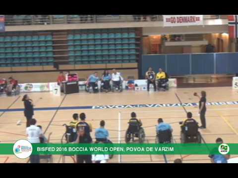 BRASIL no BISFED 2016 BOCCIA WORLD OPEN - POVOA DE VARZIM